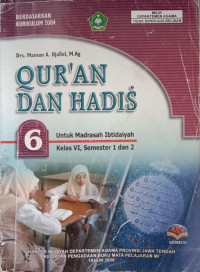 Qur'an dan Hadis Kelas VI